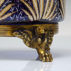 Pair of Museum Quality Moser Polychromatic Enamelled 19th Century Vases c1890