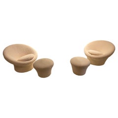 Pair of Mushroom Armchairs by Pierre Paulin, 1960s Pair of Mushroom Armchairs by Pierre Paulin, 1960s