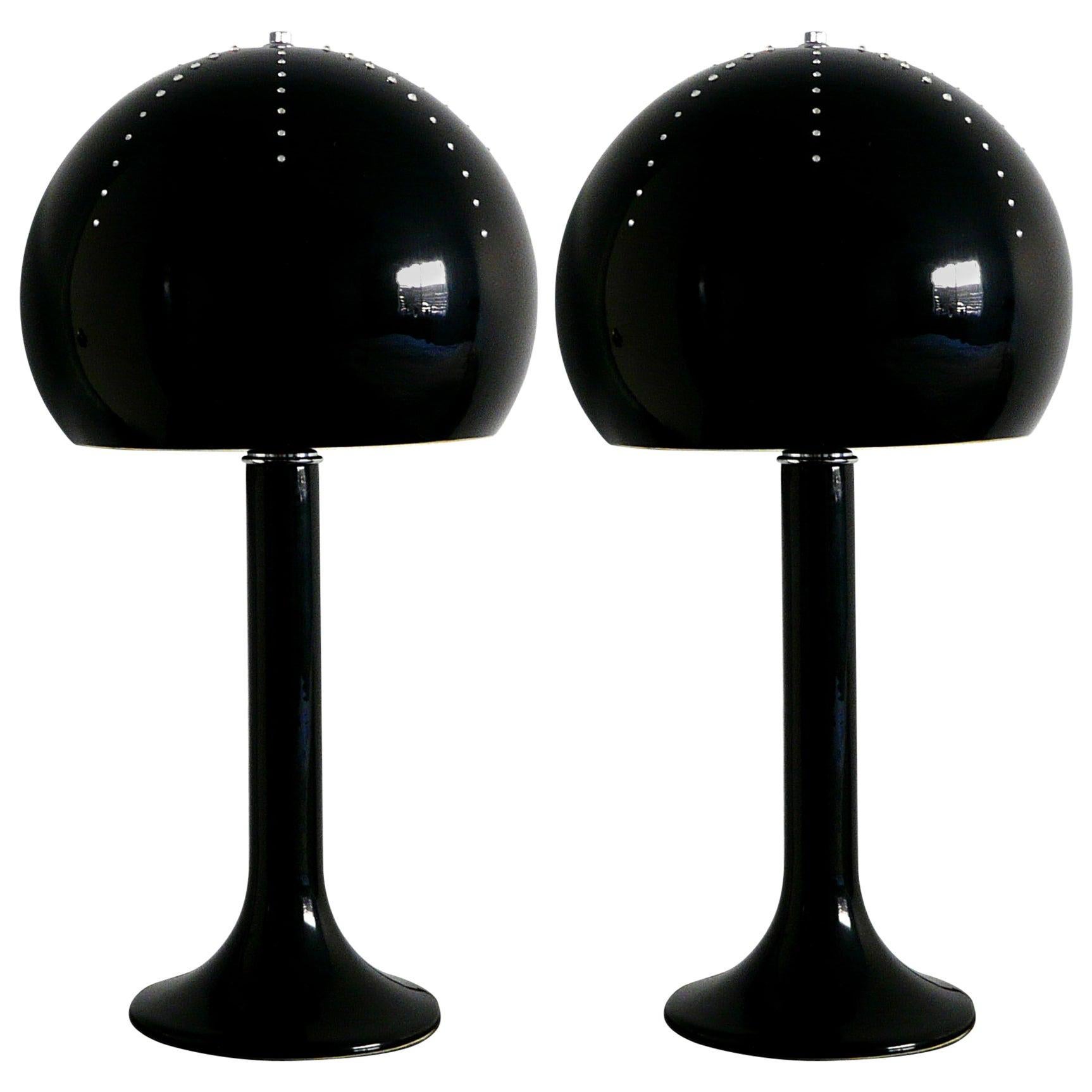 Pair of Mushroom Table Lamps by Fabio Ltd