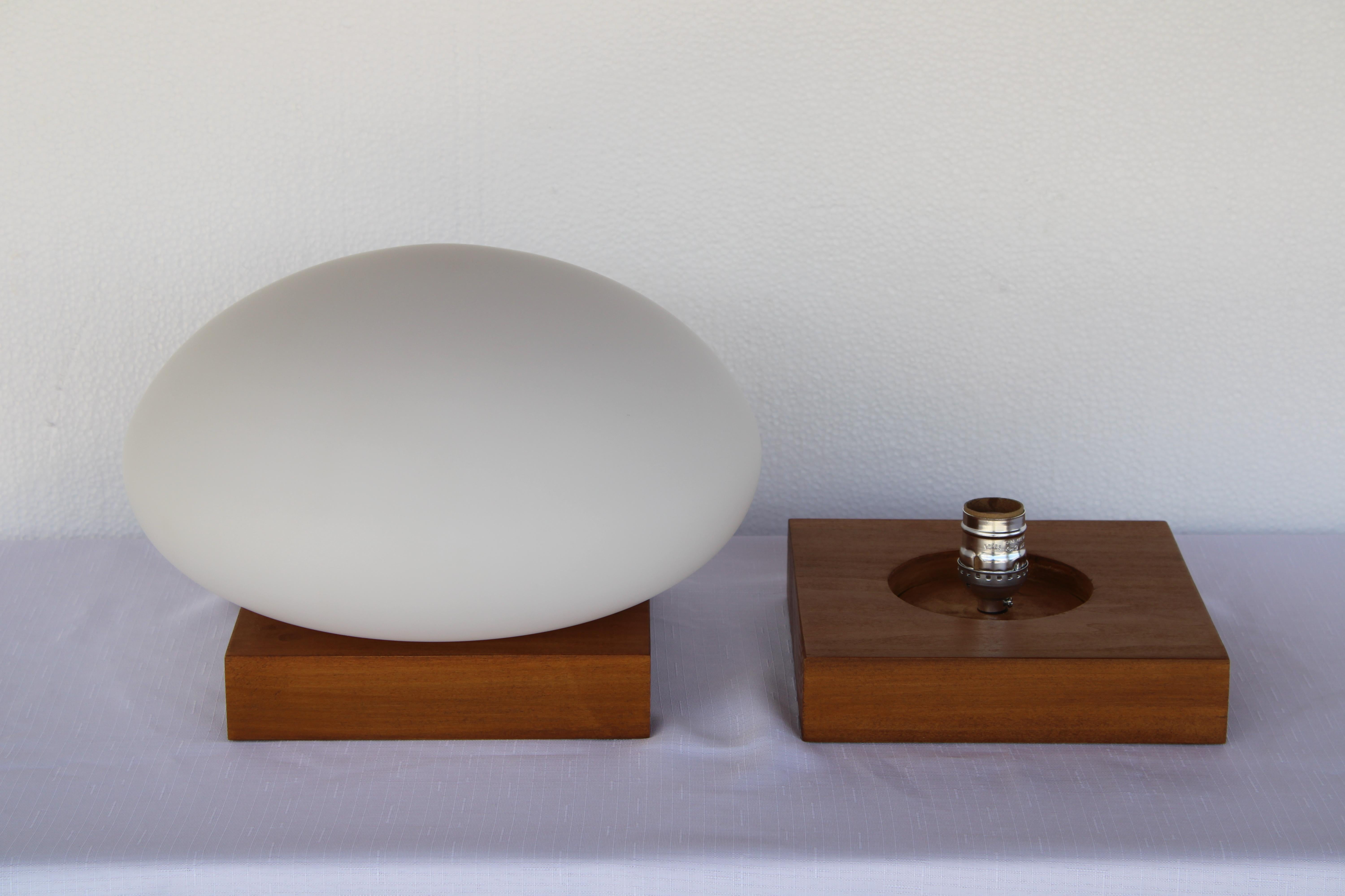 American Pair of Mushroom Table Lamps in the style of Laurel Lamps For Sale