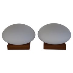 Pair of Mushroom Table Lamps