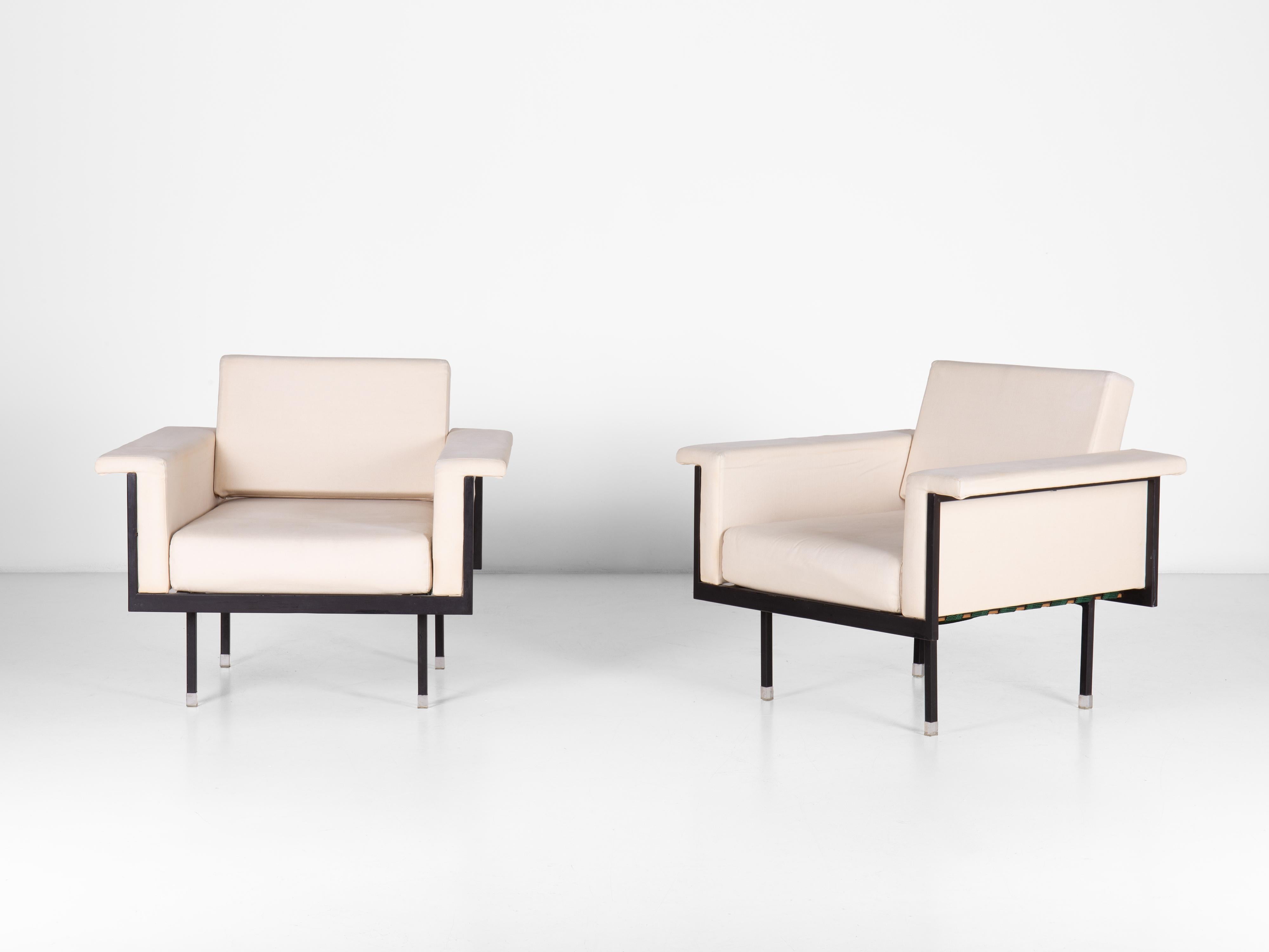 Mid-Century Modern Paire de fauteuils Naeko par Kazuhide Takahama, Gavina spa 1957 en vente