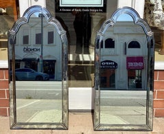 Paire de miroirs Hollywood Regency Nancy Corzine