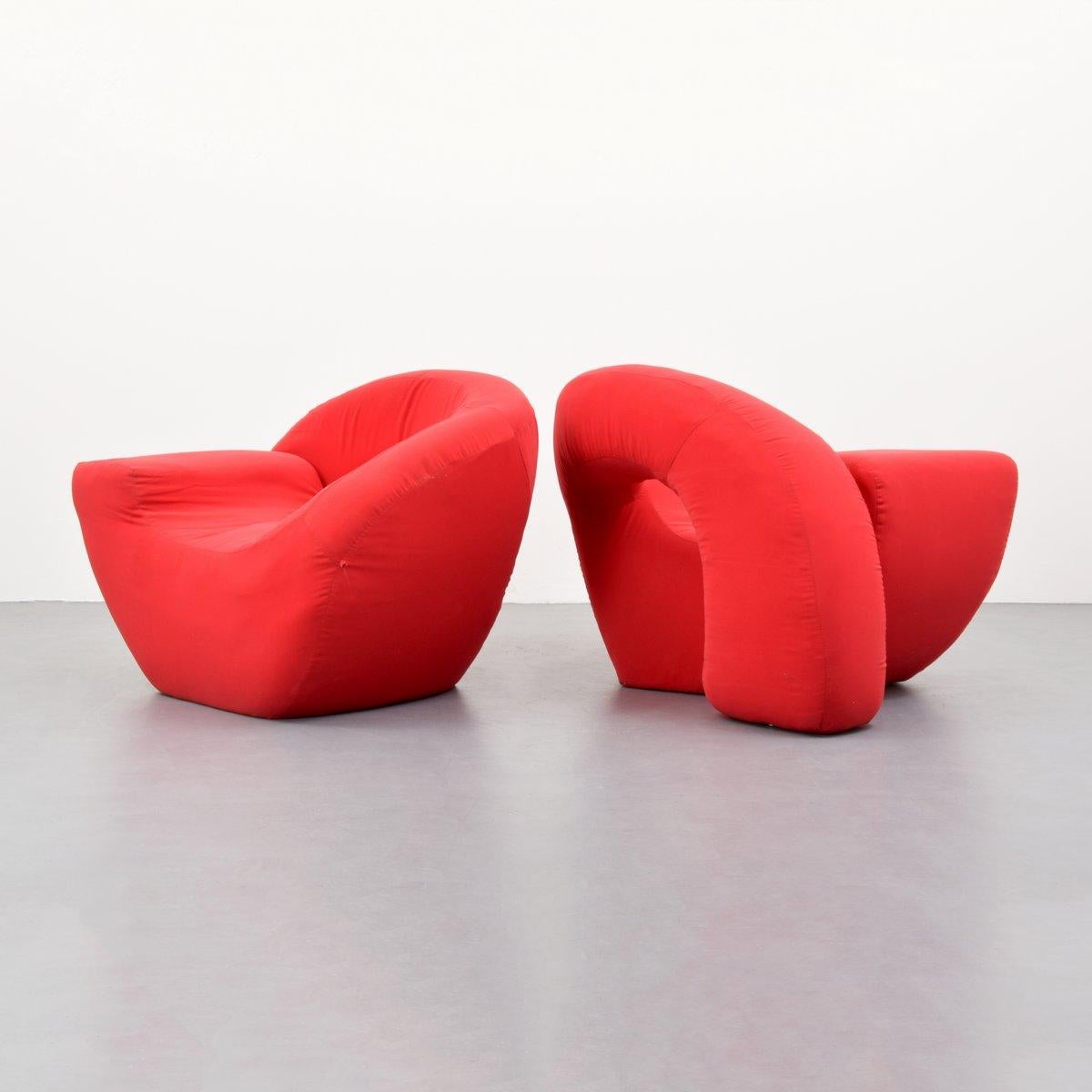 Pair of Nani Prina Sess Longue Lounge Chairs 4