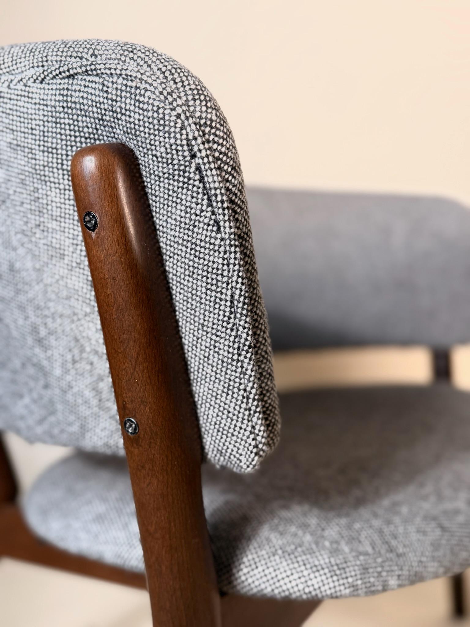 Paar Nanna Ditzel ND83 Stühle für Selig, Paar im Angebot 6