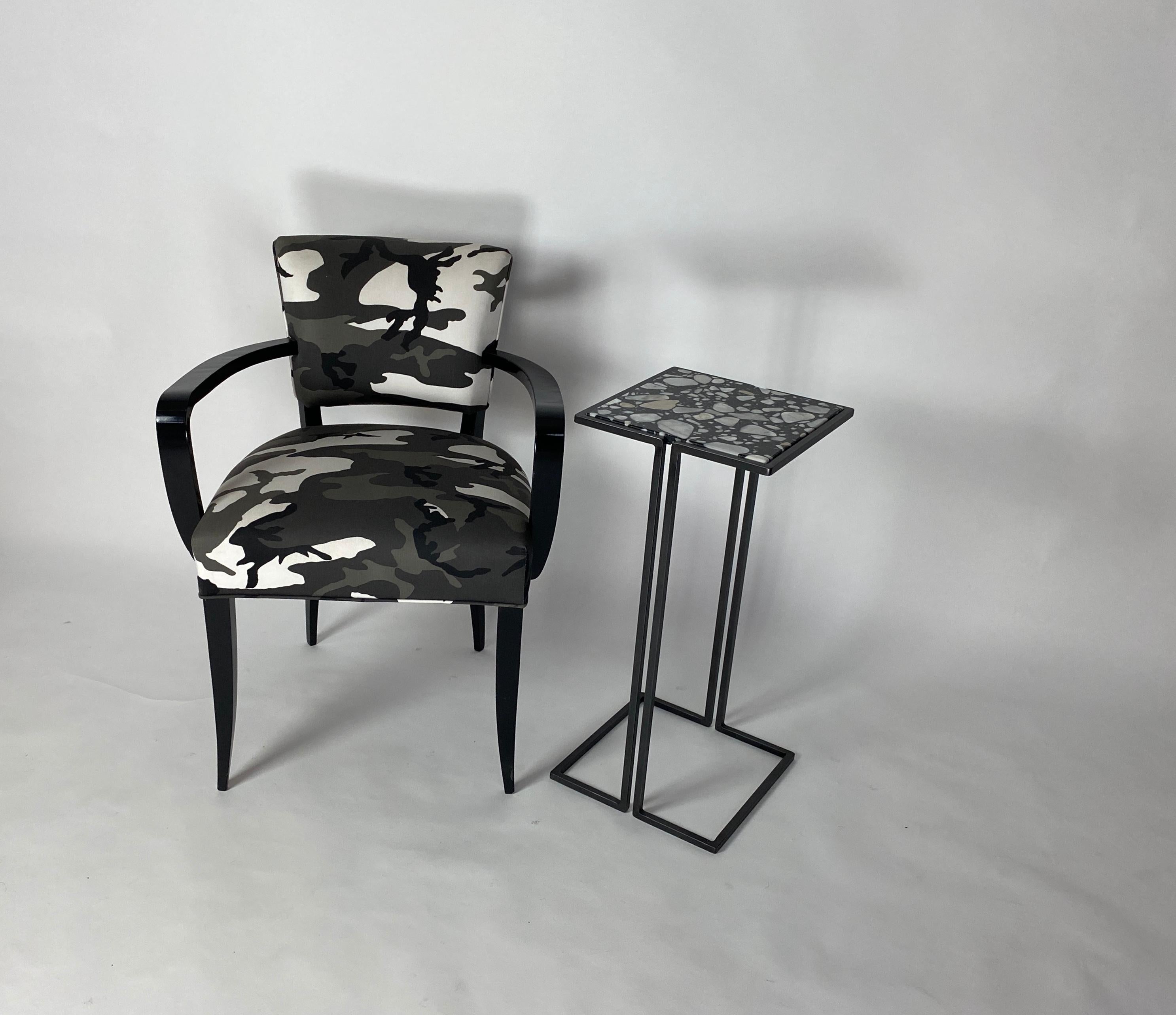 Contemporary Pair of Nantes Side Tables, by Bourgeois Boheme Atelier 'Model B'