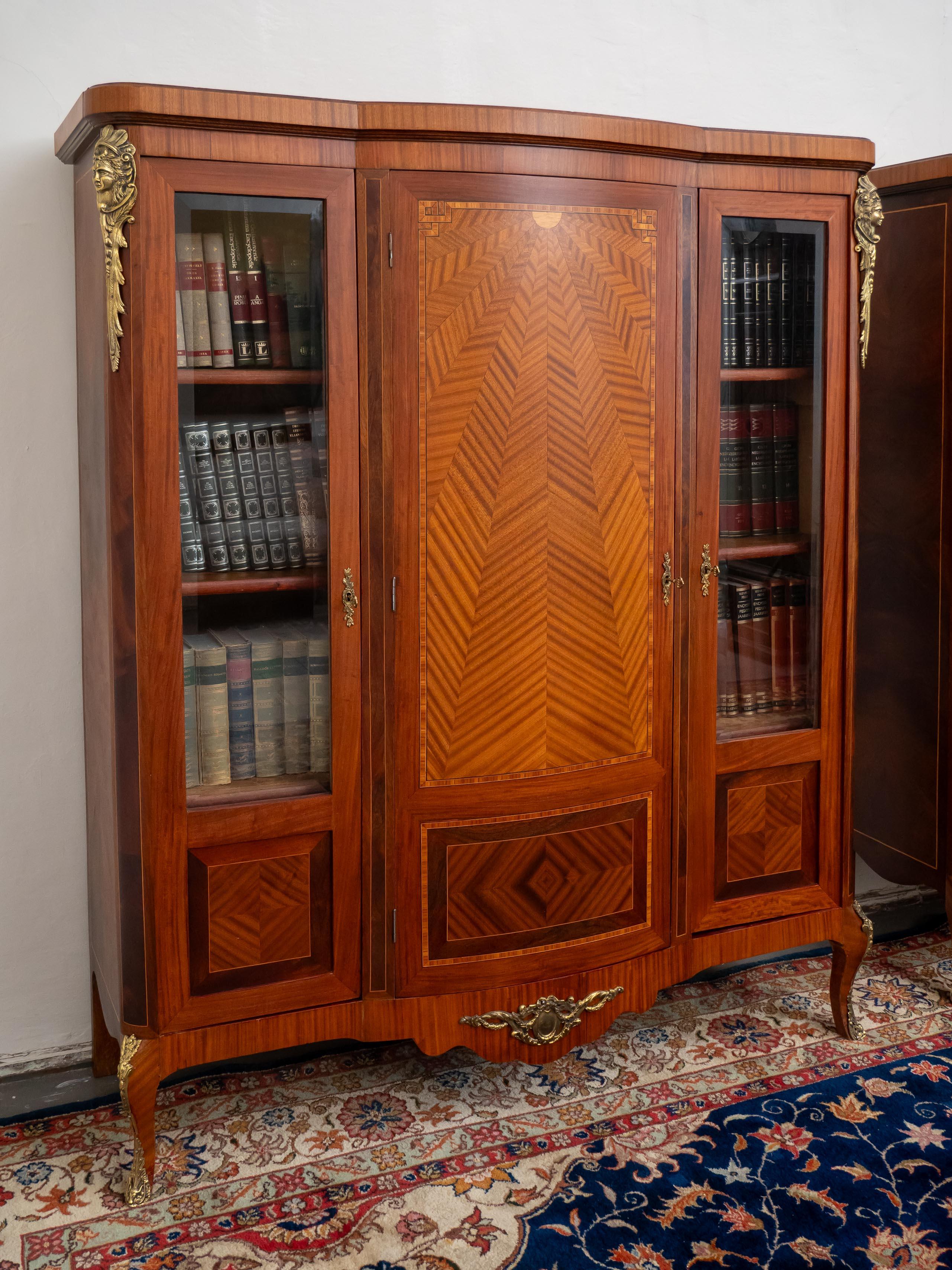 Paar antike Bücherregale Napoleon III im Angebot 7