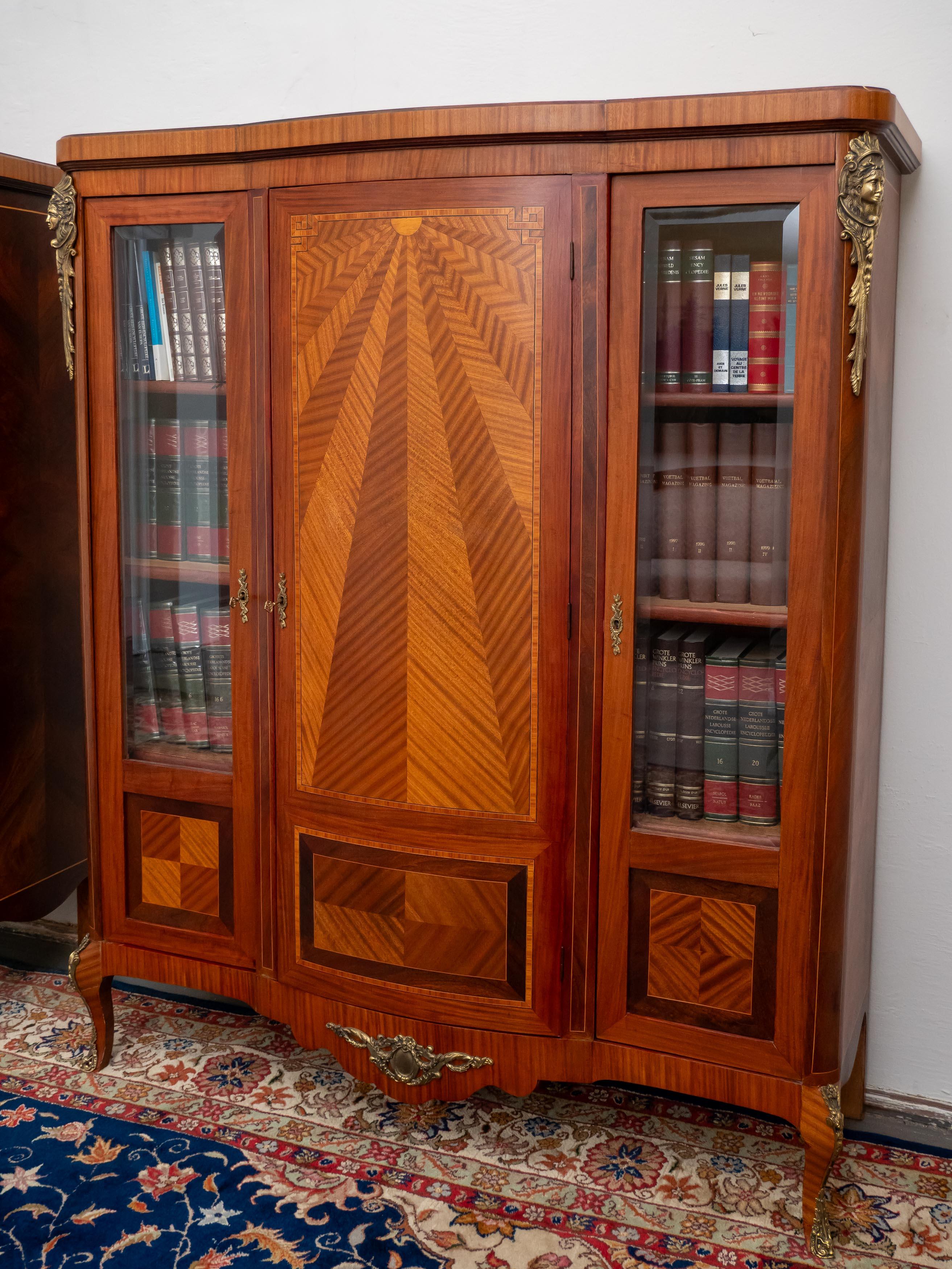 Paar antike Bücherregale Napoleon III im Angebot 8