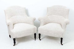 Pair of Napoleon III Arm Chairs
