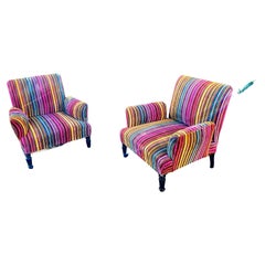 pair of Napoleon III armchairs, restored