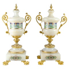 Pair of Napoleon III Goblets