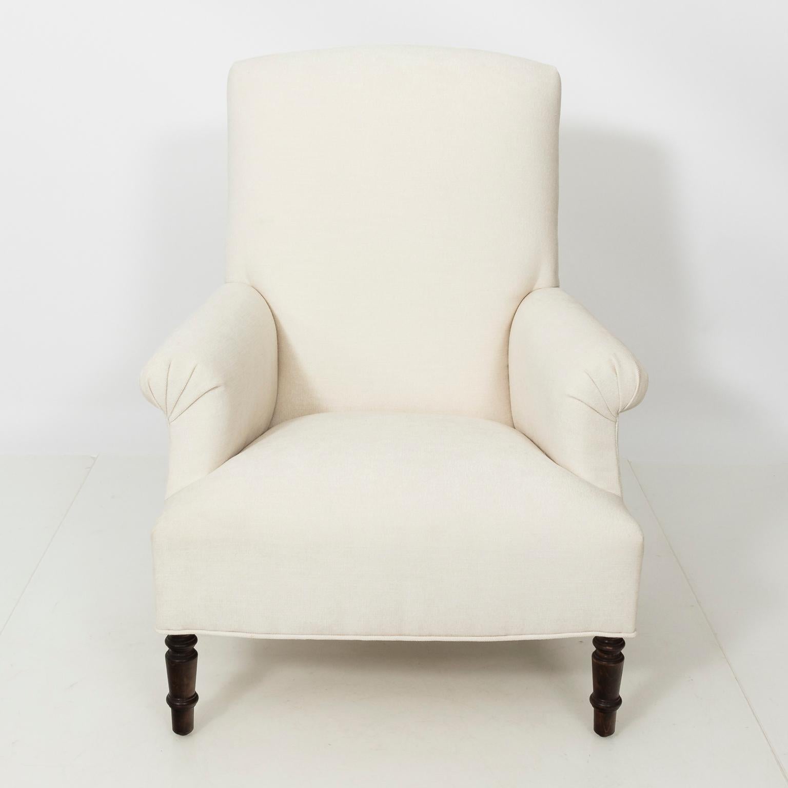 Pair of Napoleon III Style Armchairs For Sale 3