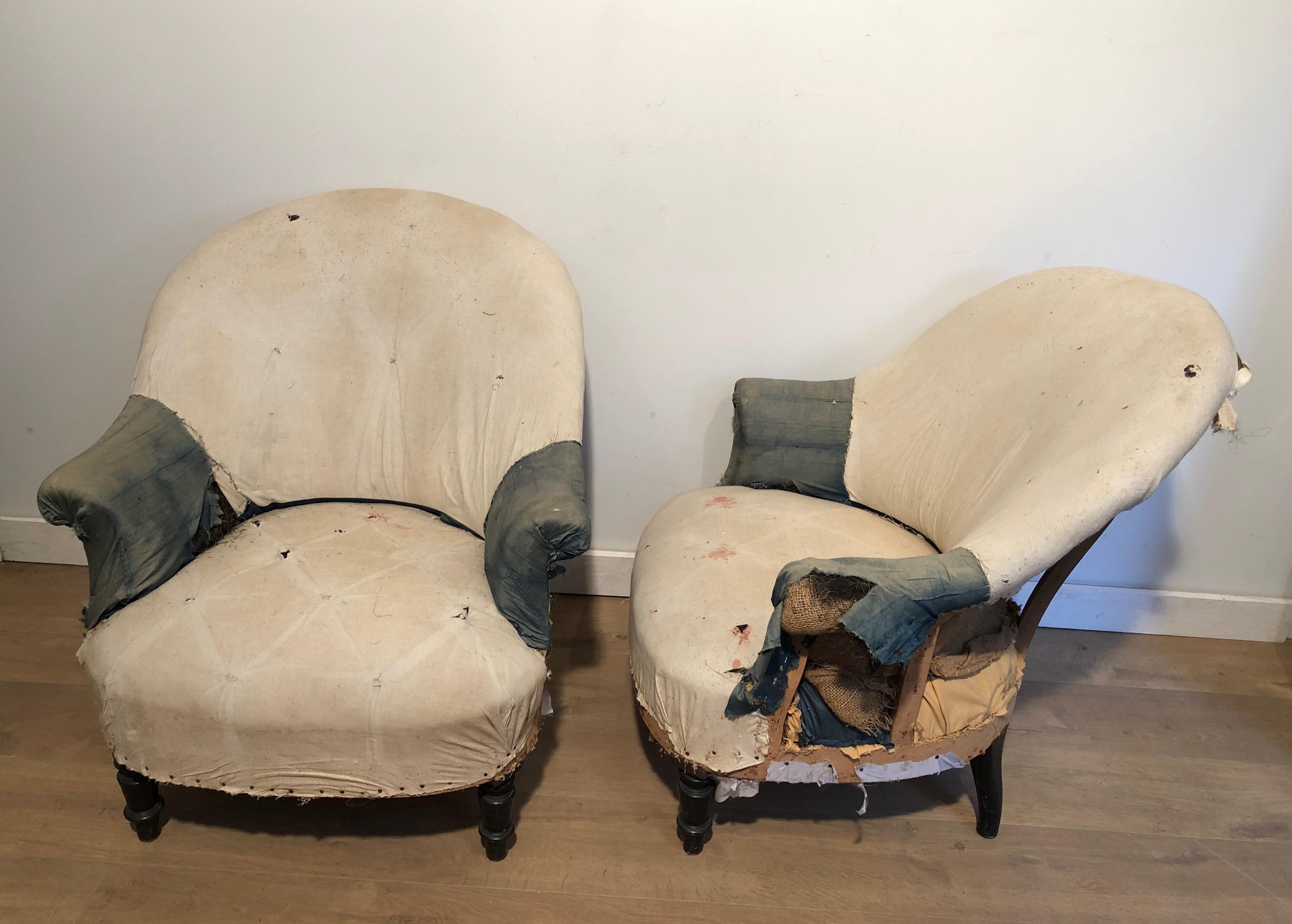 Pair of Napoleon the 3d Armchairs 5