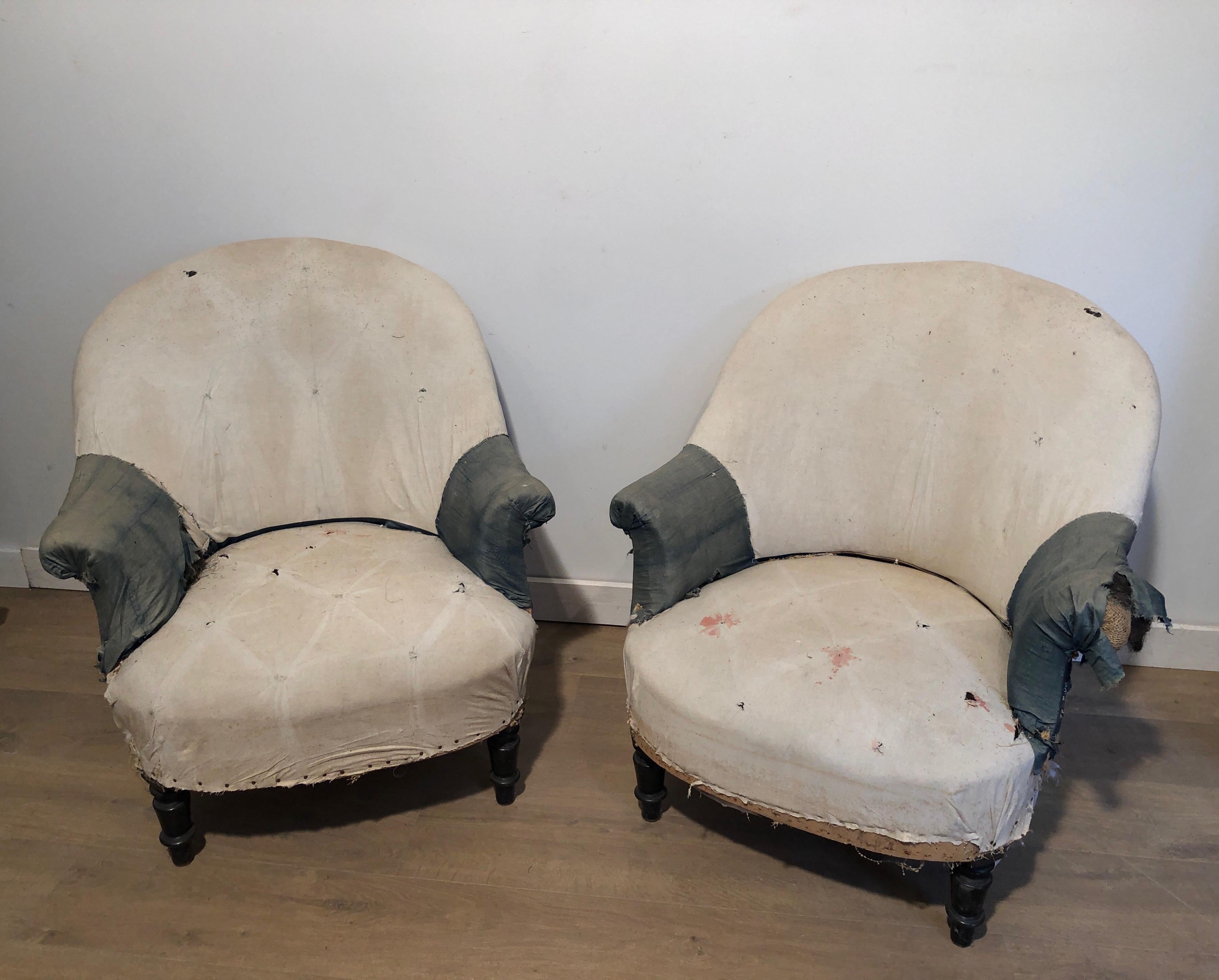 Pair of Napoleon the 3d Armchairs 6
