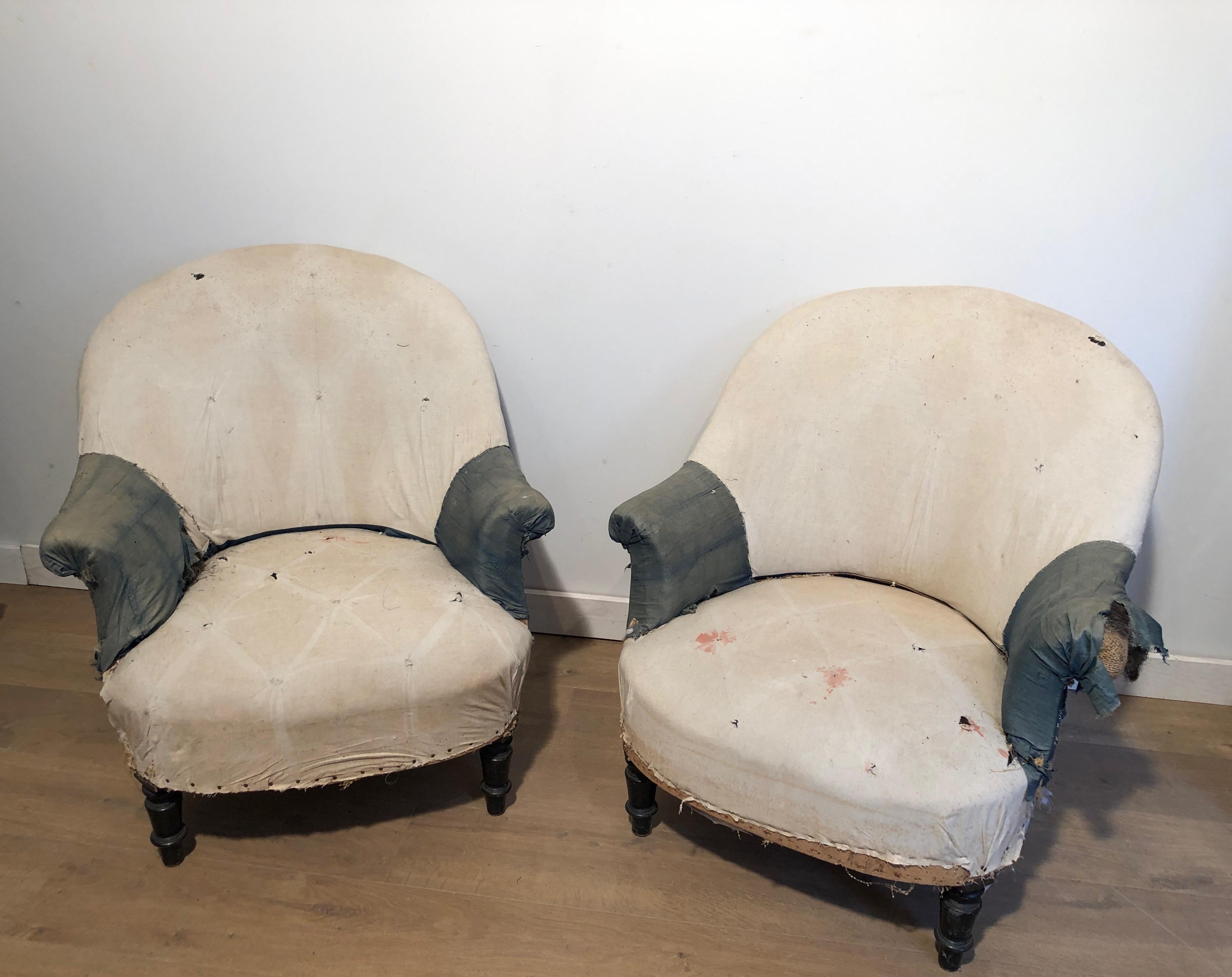 Pair of Napoleon the 3d Armchairs 2