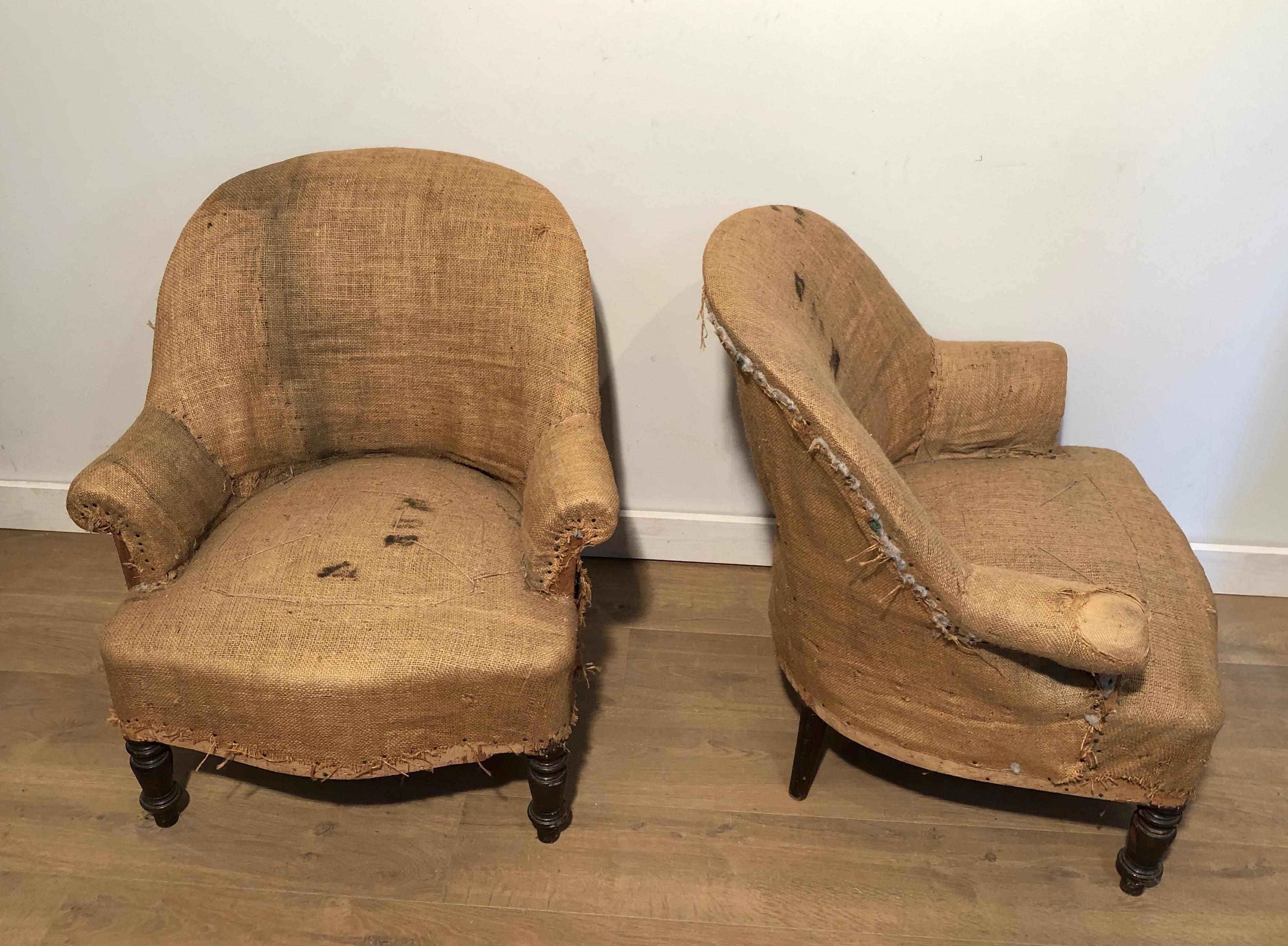 Pair of Napoleon the 3d Armchairs, French, 1880 11
