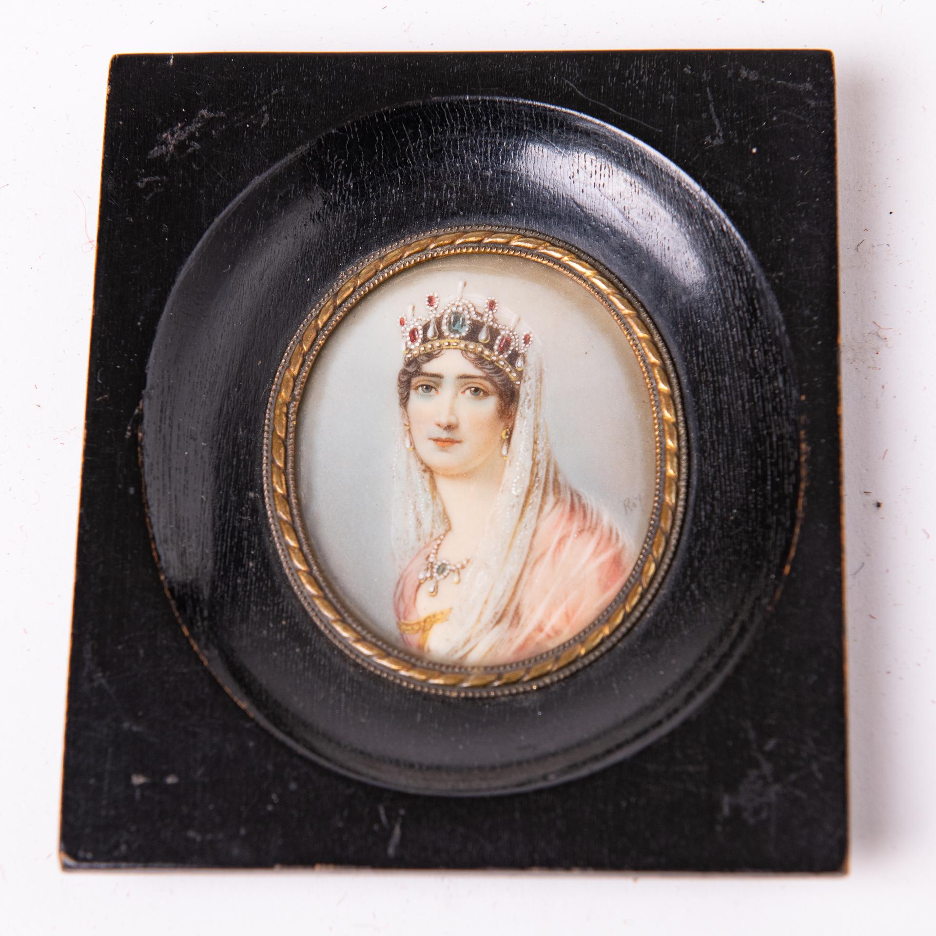 French Pair of Napoleonic Portraits For Sale