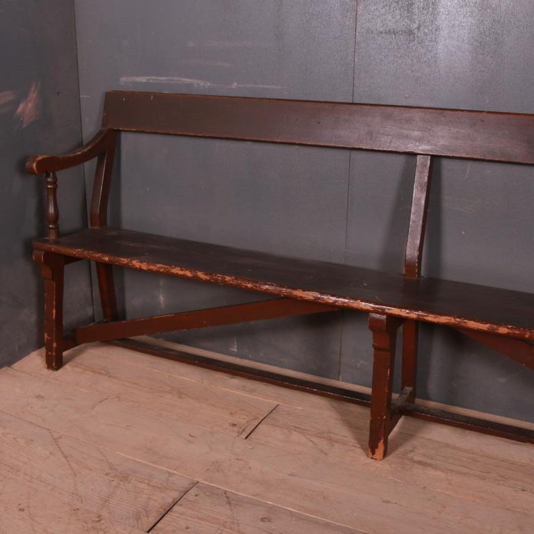 Pair of Narrow Benches For Sale at 1stDibs