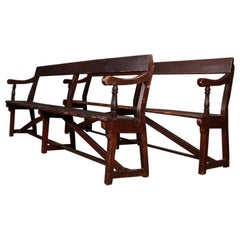 Pair of Narrow Benches