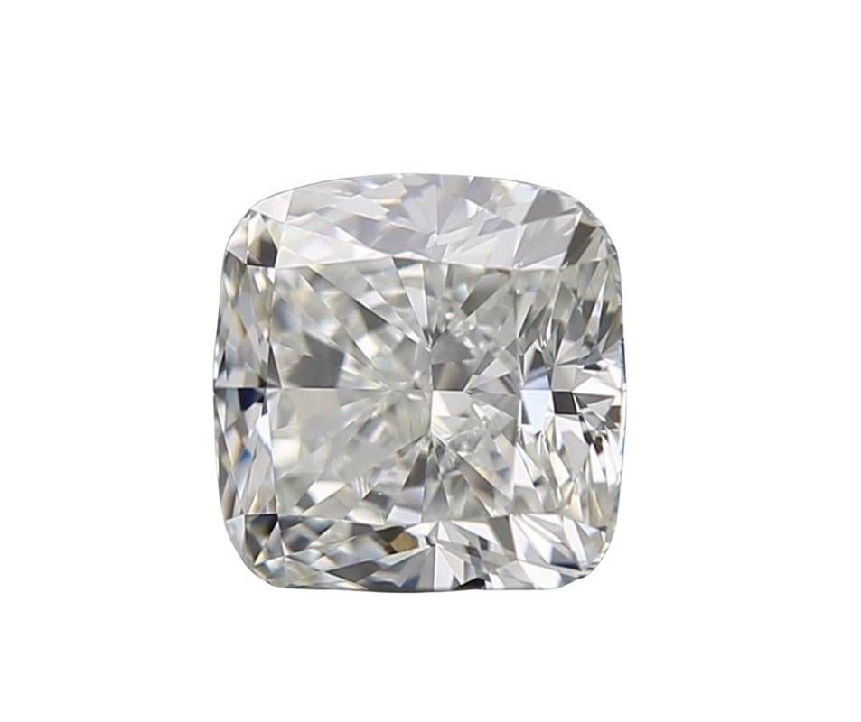 Paire de diamants taille coussin modifis naturels de 2,03 carats F VVS1, certifis GIA Neuf - En vente à רמת גן, IL