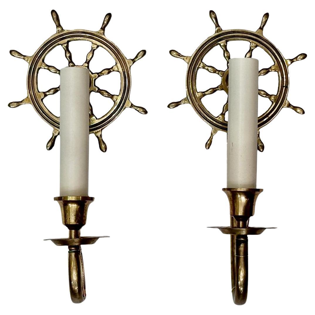 Coppia di lampade nautiche