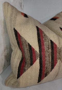 Pair of Navajo Geese Pattern Pillow