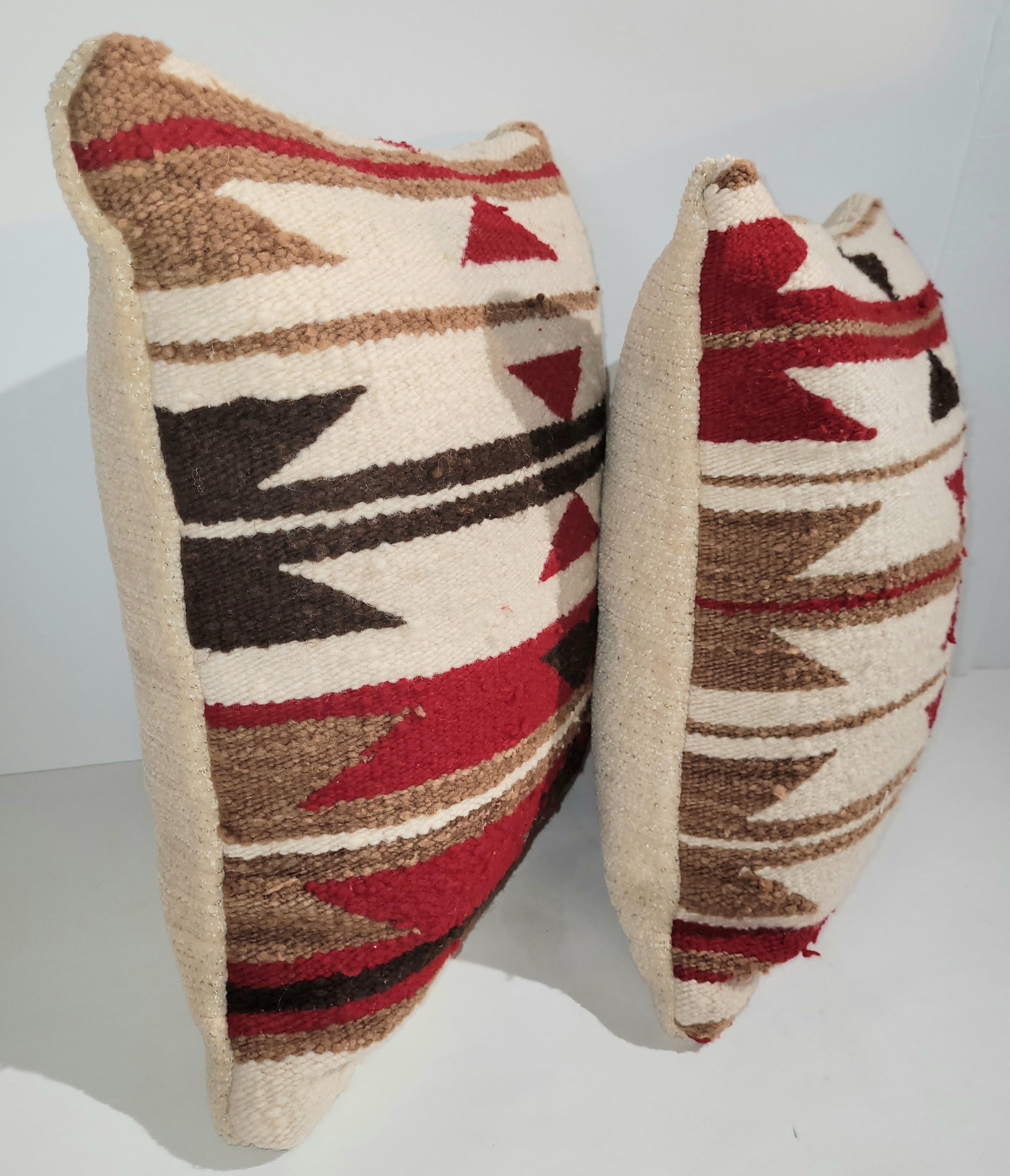 Pair of Navajo Pillows In Good Condition For Sale In Los Angeles, CA