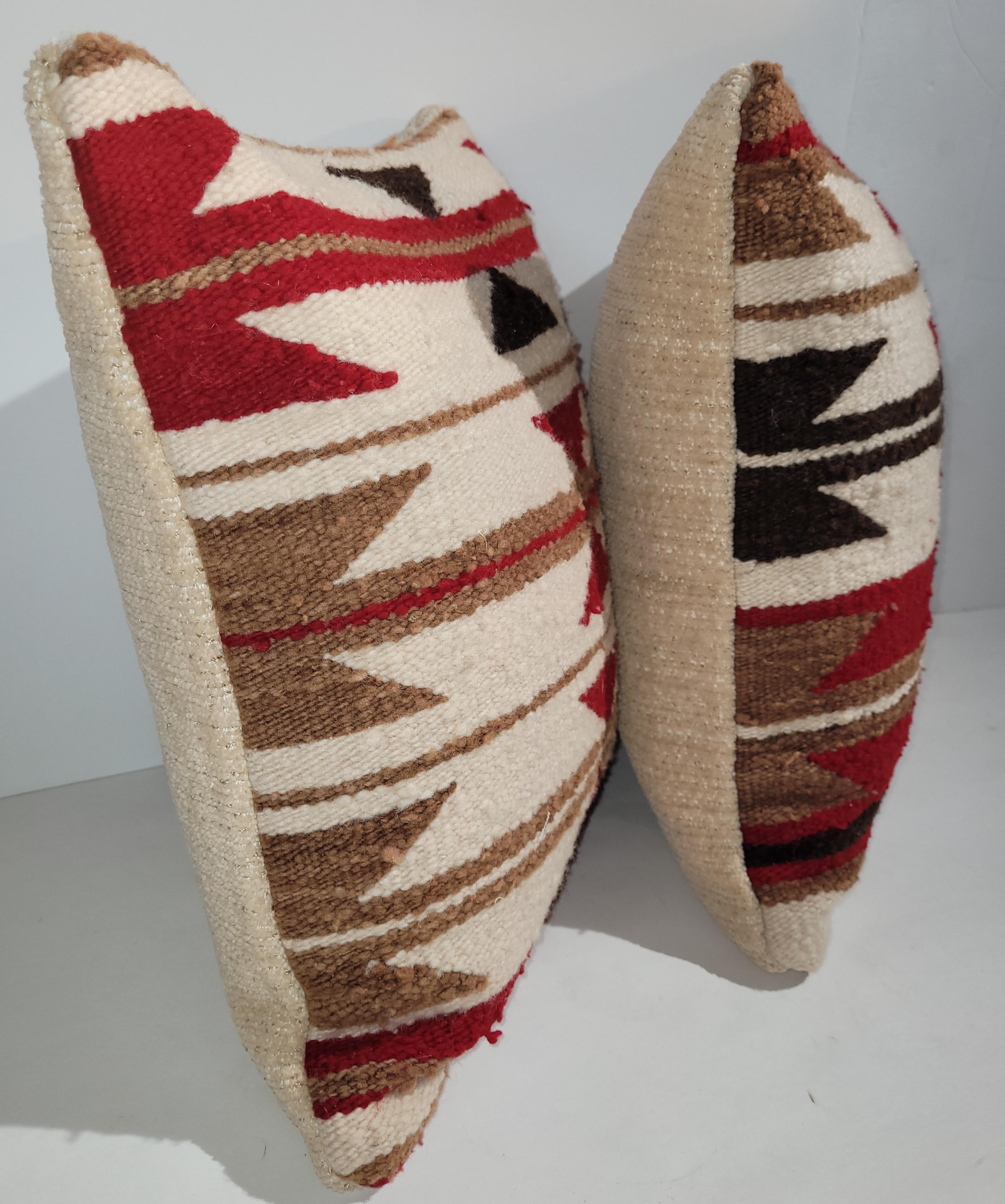20th Century Pair of Navajo Pillows For Sale