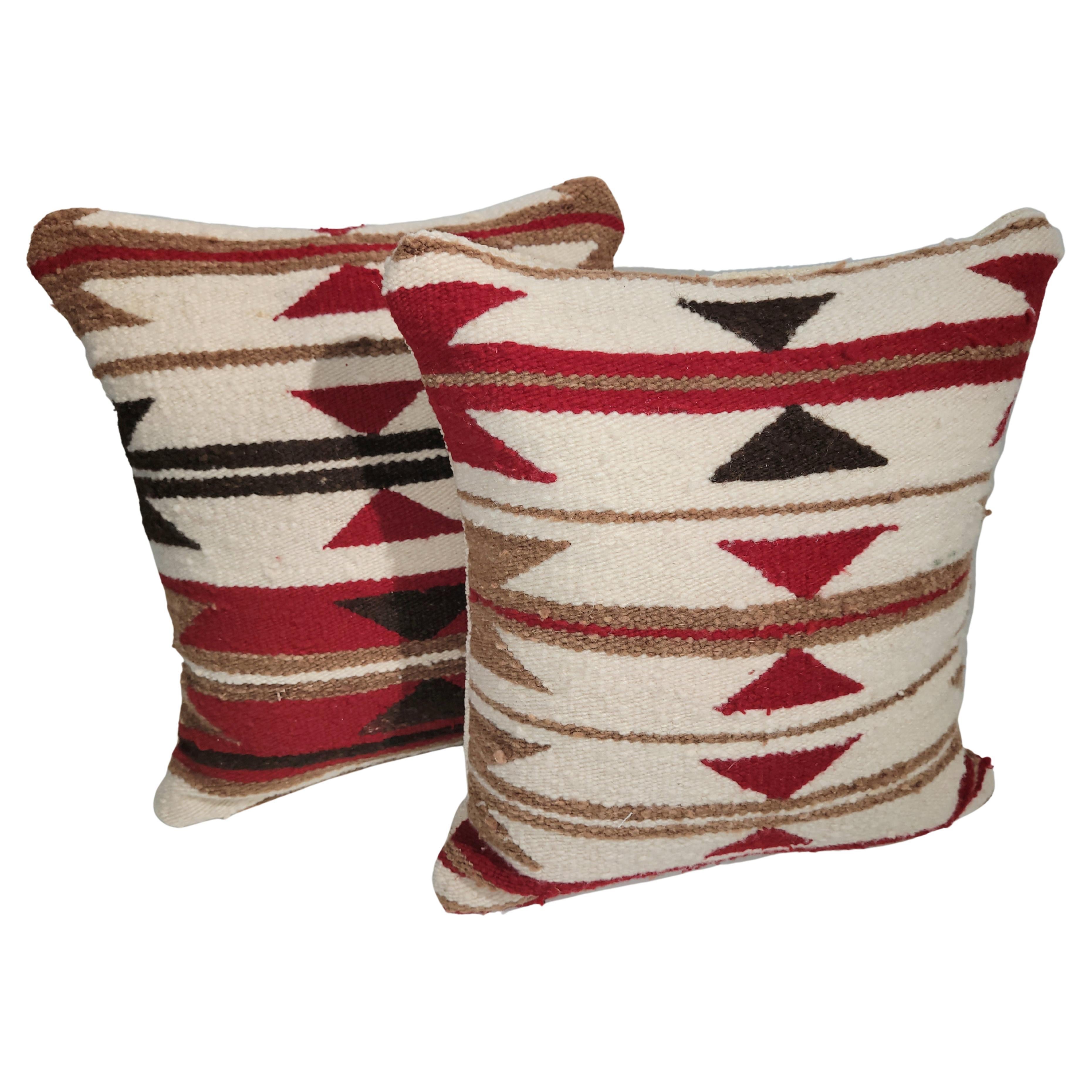Pair of Navajo Pillows For Sale