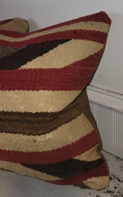 Pair of Navajo Stripe Geometric Pillows