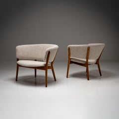 Coppia di poltrone ND-83 di Nanna Ditzel per Søren Willadsen