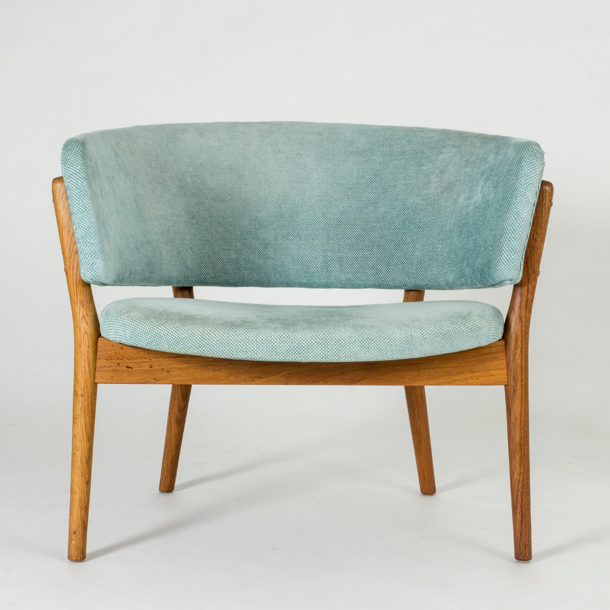 Mid-20th Century Pair of “ND 83” Lounge Chairs by Nanna Ditzel for Søren Willadsen