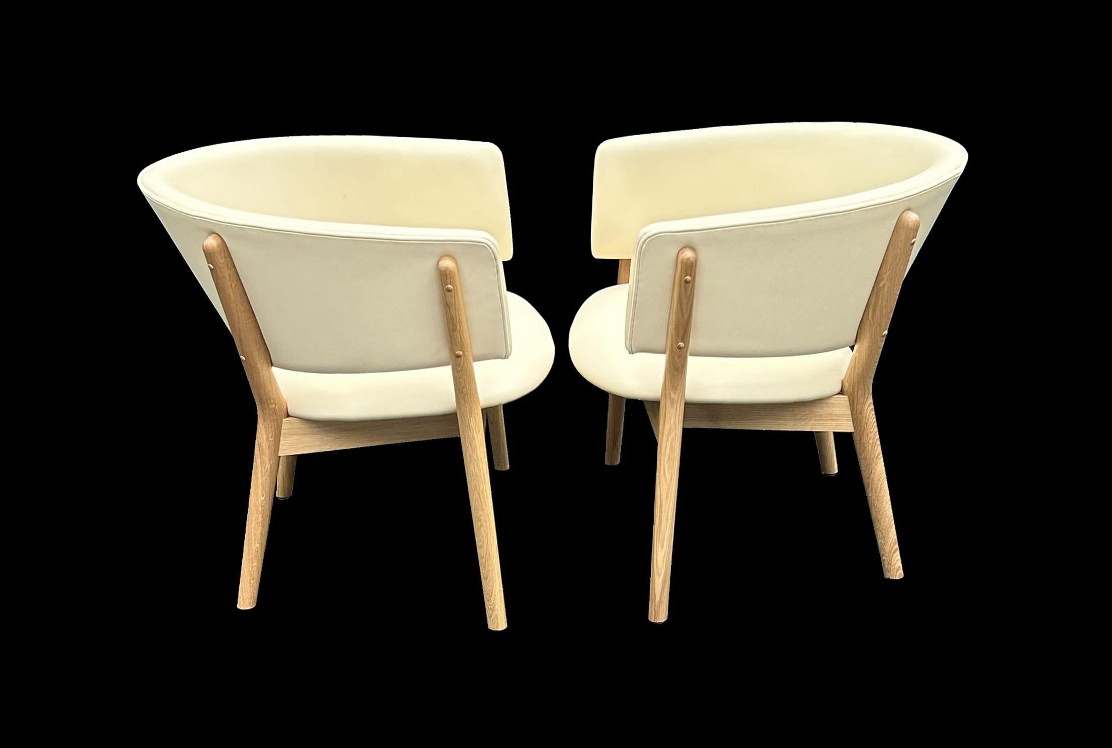 Danish ND83 Lounge Chairs by Nanna Ditzel (pair)
