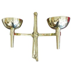 Coppia di lampade da parete neo-antiche di Marc du Plantier