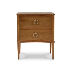 Pair of Neo Classic Incurved Nightstands