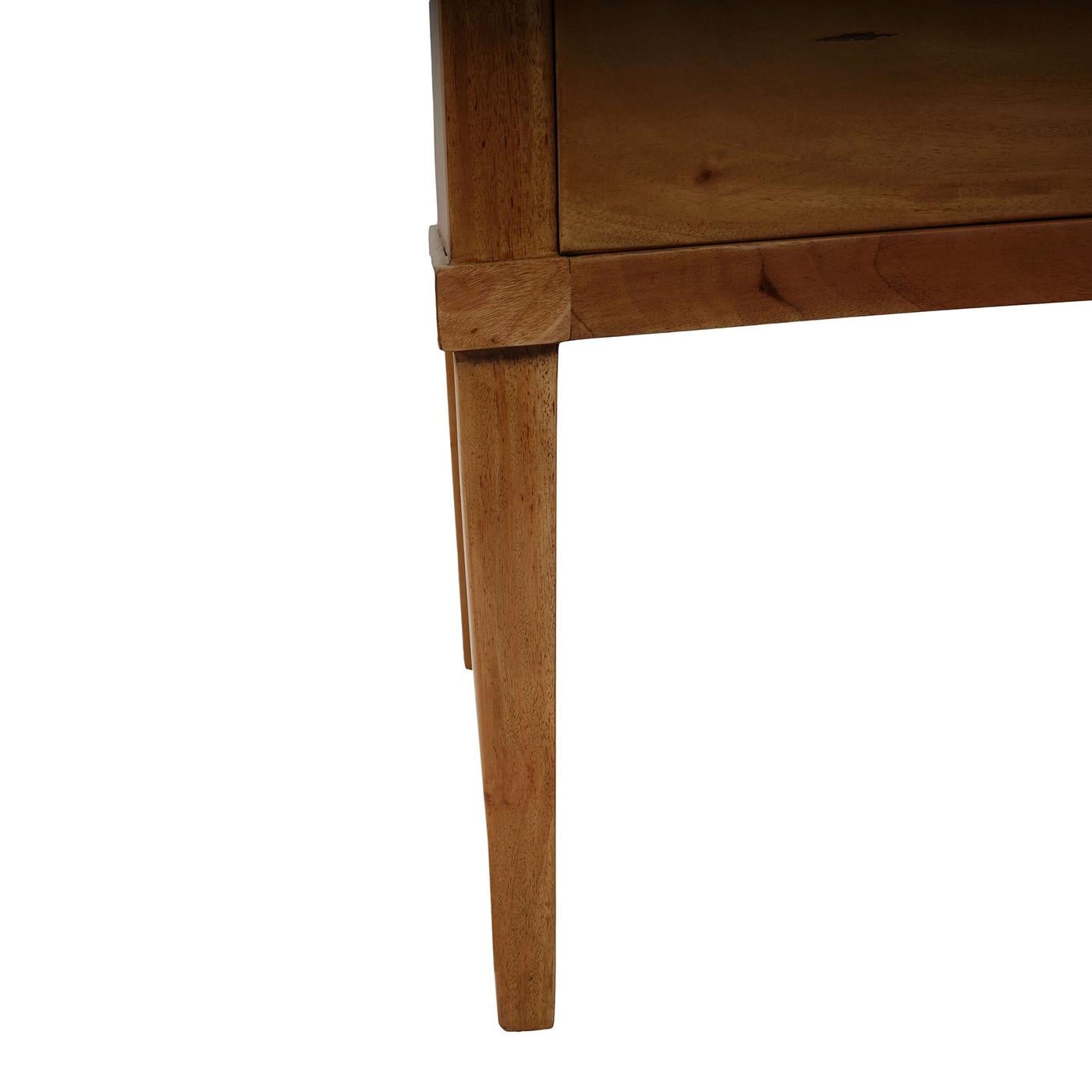 Pair of Neo Classic Incurved Nightstands For Sale 2