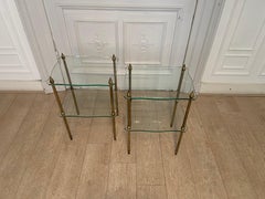 Pair of Neo Classic Side Tables, 1970s