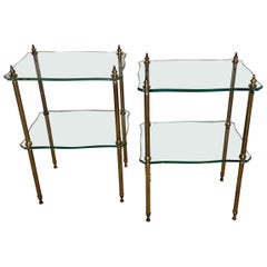 Pair of Neo Classic Side Tables, 1970s