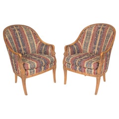Pair of Neo Classical Style Bergeres