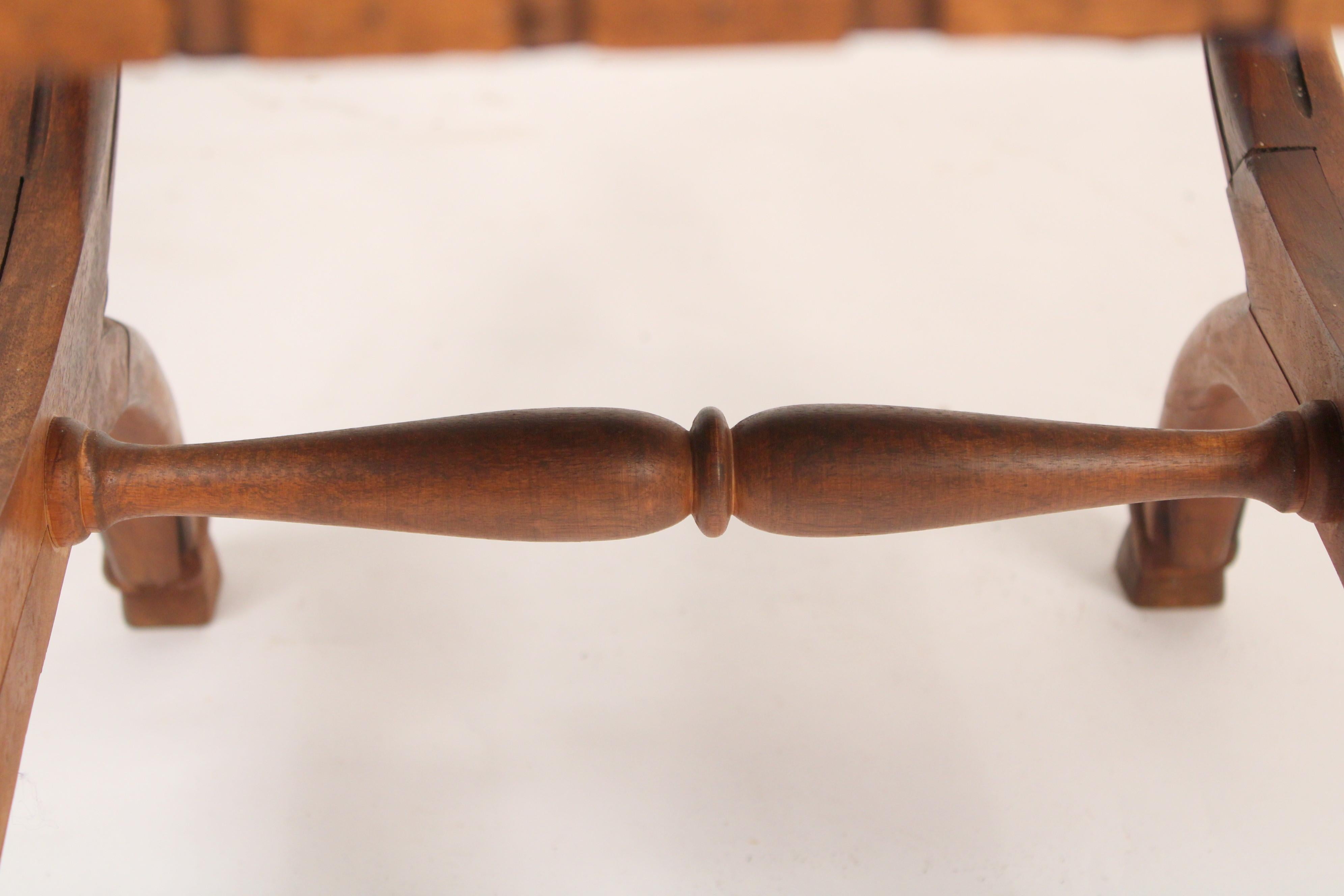 Pair of Neo Classical Style Curule Form Benches 5