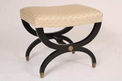 Pair Of Neo Classical Style Curule Form Benches