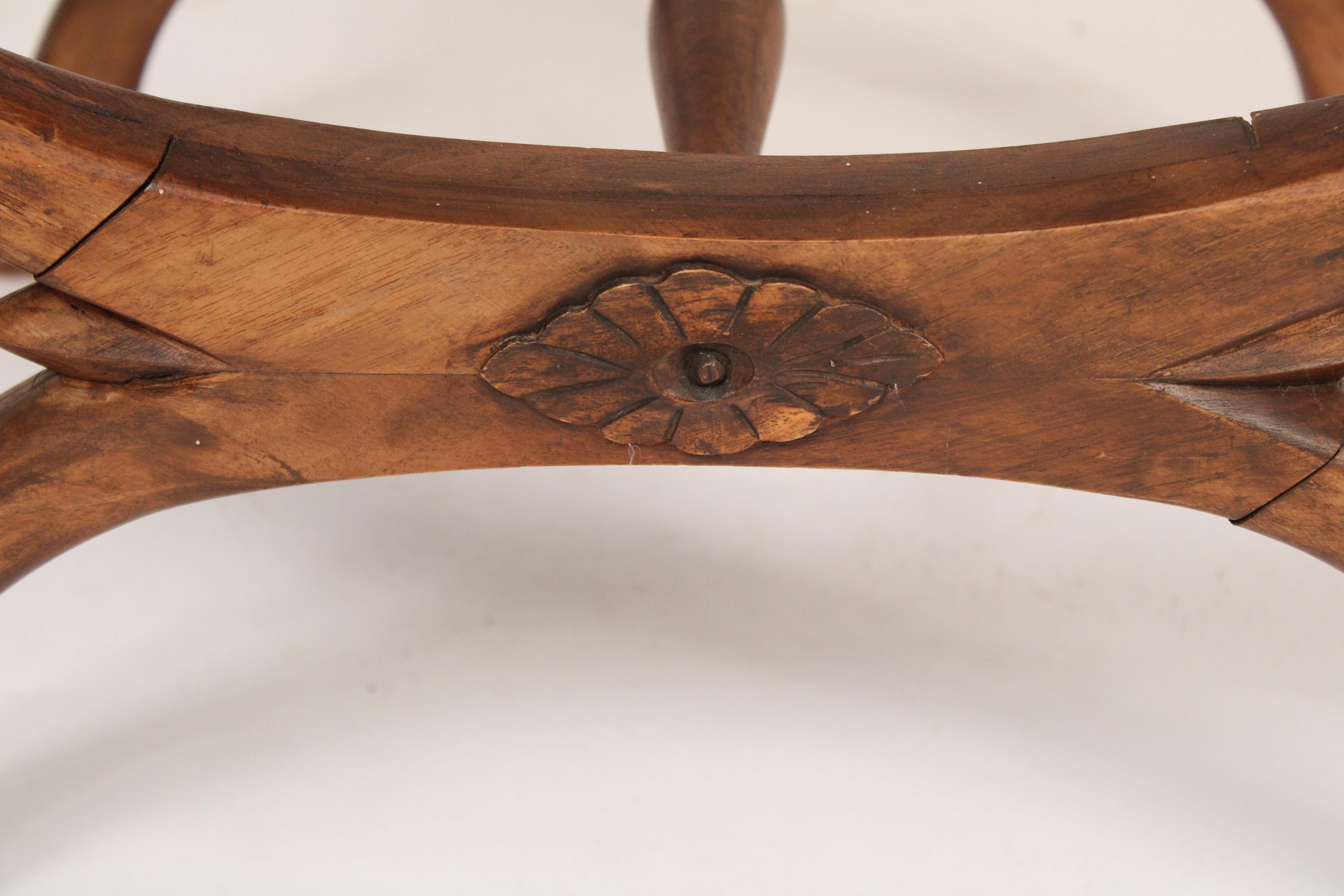 Pair of Neo Classical Style Curule Form Benches 2