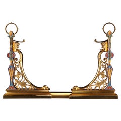 Pareja de morillos neogriegos de F. Barbedienne, Francia, circa 1870