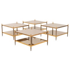 Pair of Neoclassic side tables.