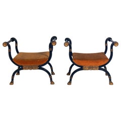 Pair of Neoclassical Benches