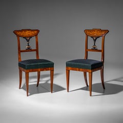 Pair of Neoclassical Chairs, Southern Germany, circa 1815