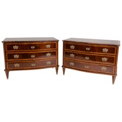 Pair of Baroque Chests of Drawers, Germany, circa 1790