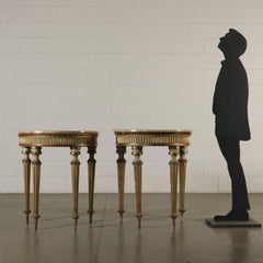 Pair of Neoclassical Console Tables, Italy, 18th Century