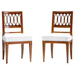 Pair of Neoclassical Dining Chairs, Early 19th Century