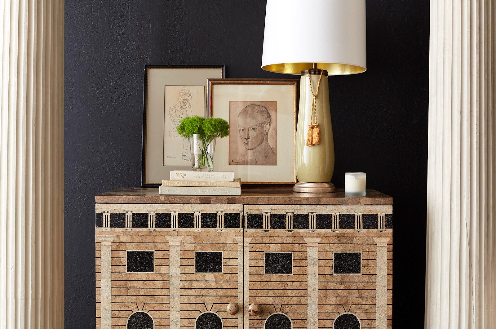 Pair of Neoclassical Fluted Wood Columns 1